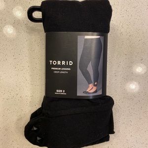 Torrid crop leggings